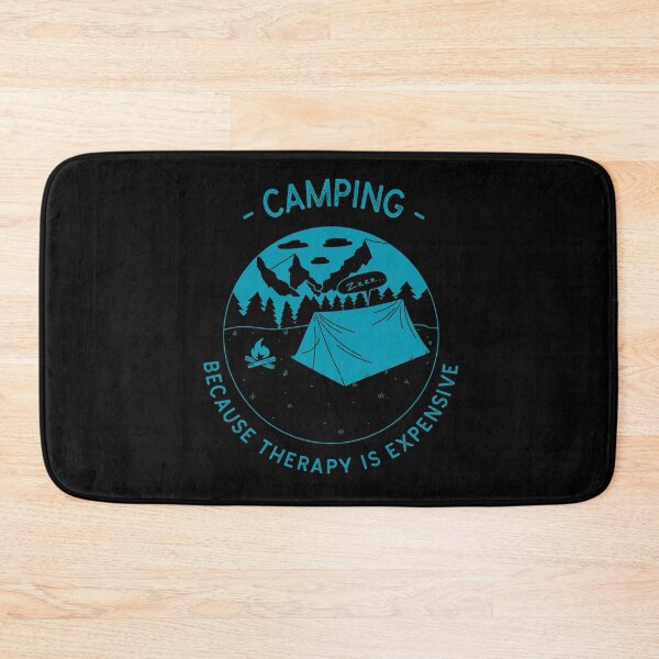 Item preview, Camping Because Therapy Is Expensive (Camping Therapy) designed and sold by molamode.