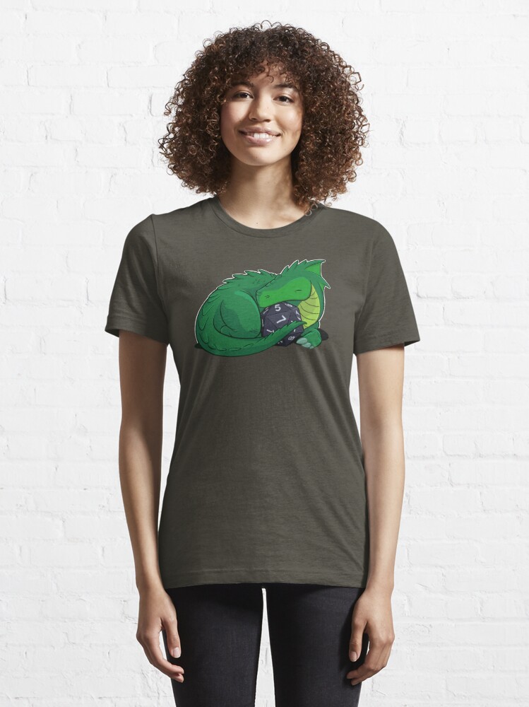 Disover D20 Green Dragon | Essential T-Shirt 