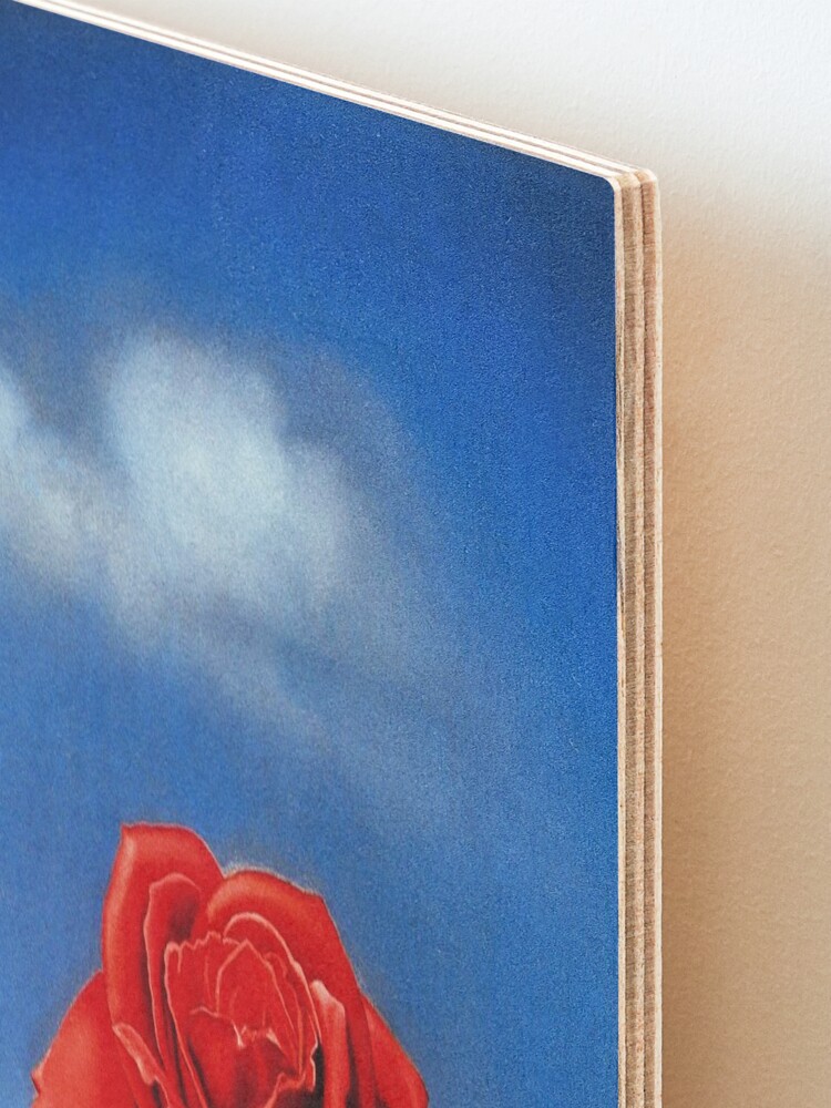 Alternate view of The Meditative Rose-Salvador Dali Mounted Print
