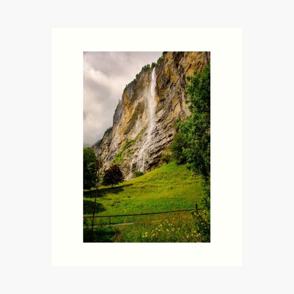 Item preview, Staubbach falls, Lauterbrunnen, Switzerland designed and sold by svanaerschot.