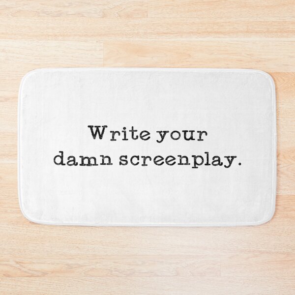 Item preview, Write Your Damn Screenplay designed and sold by ArqDezines.