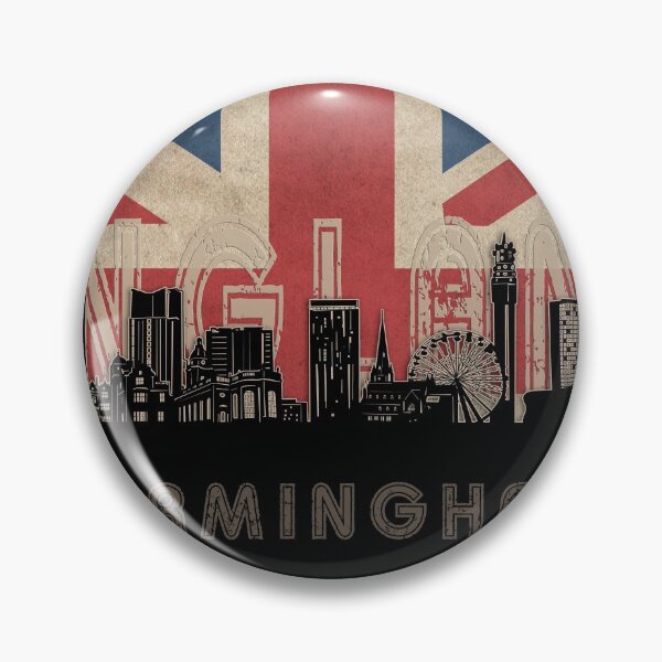 Item preview, birmingham skyline flag designed and sold by BekimART2.