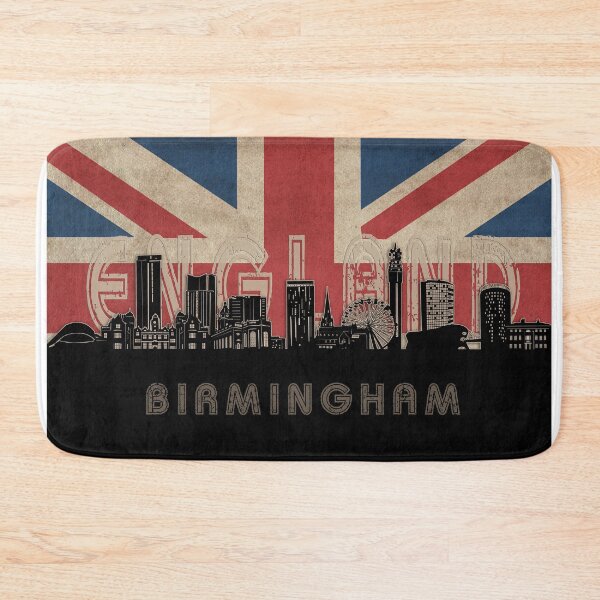 Item preview, birmingham skyline flag designed and sold by BekimART2.