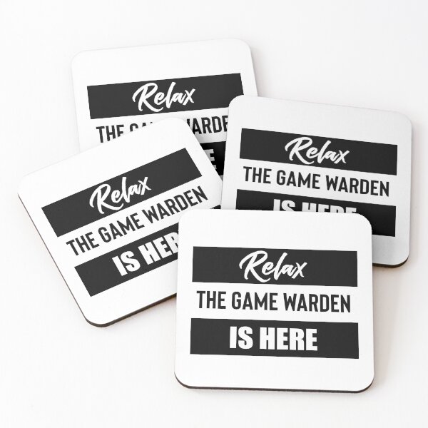 Item preview, Relax Game Warden is here designed and sold by Teelogic.
