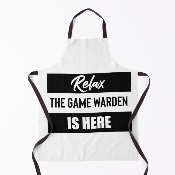 Item preview, Relax Game Warden is here designed and sold by Teelogic.