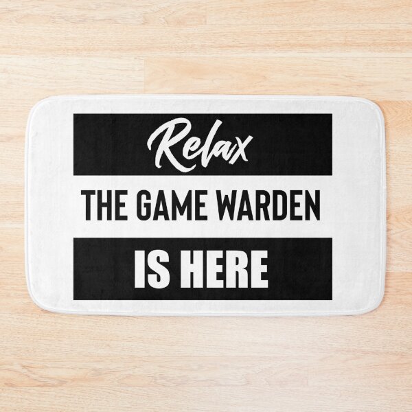Item preview, Relax Game Warden is here designed and sold by Teelogic.