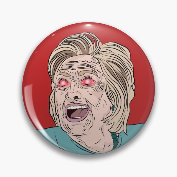 Artikelvorschau, Die böse Hillary Clinton entworfen und verkauft von birdsRdinosaurs.