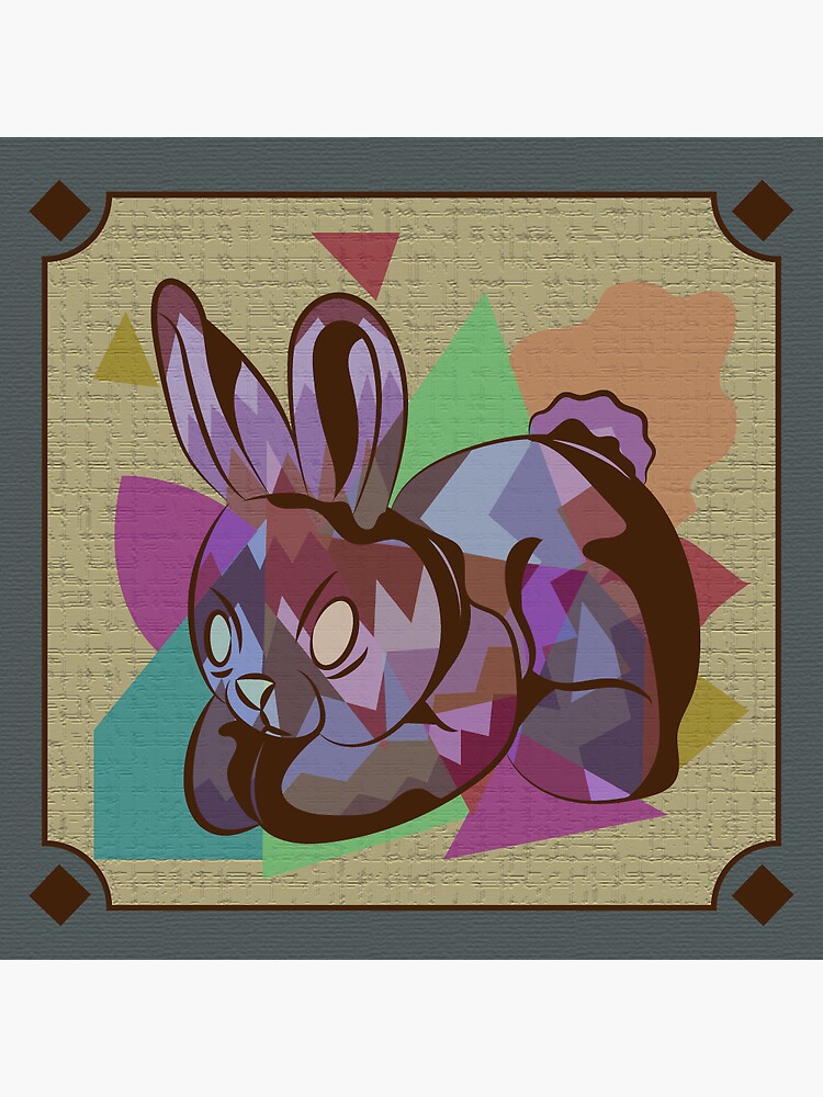 "Bad bunny" Sticker by tovarandrea | Redbubble