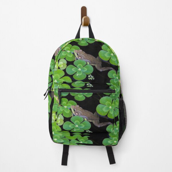 Item preview, Green Frog Swimming, Green Leaves designed and sold by ScienceSource.