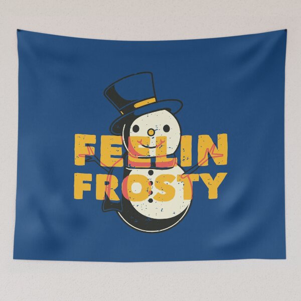 Item preview, Feelin' Frosty Snowman Winter Christmas Holiday designed and sold by Lori-Goree.