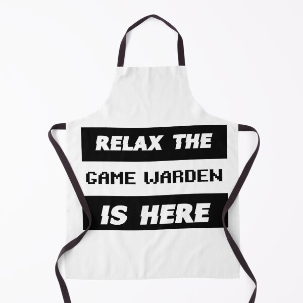 Item preview, Relax Game Warden is here designed and sold by Teelogic.