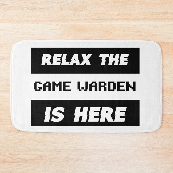 Item preview, Relax Game Warden is here designed and sold by Teelogic.