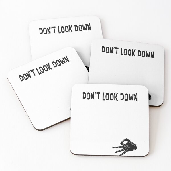 Item preview, Don't Look Down Essential Classic Sticker And Shirt Design designed and sold by Glike.