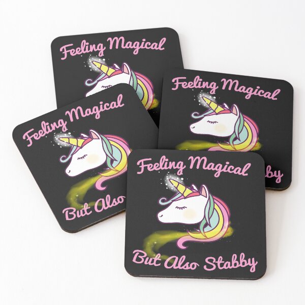 Item preview, Feeling Magical But Also Stabby t-shirts designed and sold by Shirtssprea.