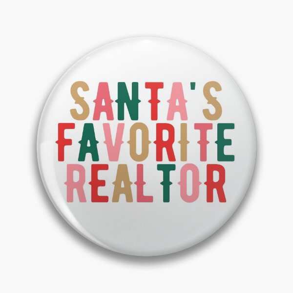 Item preview, Santa's Favorite Realtor designed and sold by Everythingafter.