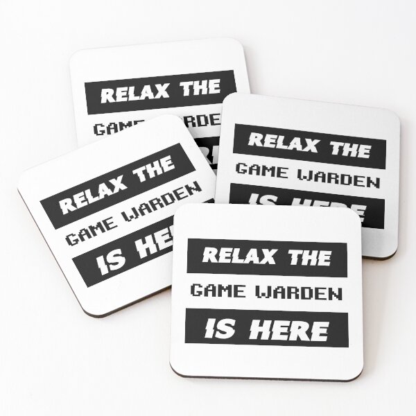 Item preview, Relax Game Warden is here designed and sold by Teelogic.