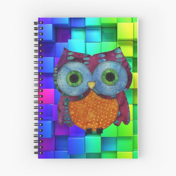 Item preview, Owl Fabric designed and sold by tanduksapi.