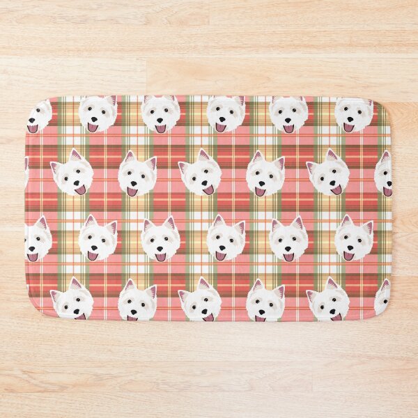 Item preview, West Highland Terrier Plaid designed and sold by NiceButton.