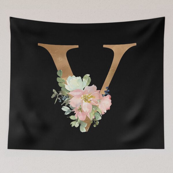 Item preview, Letter V Monogram designed and sold by WisdomInspired.