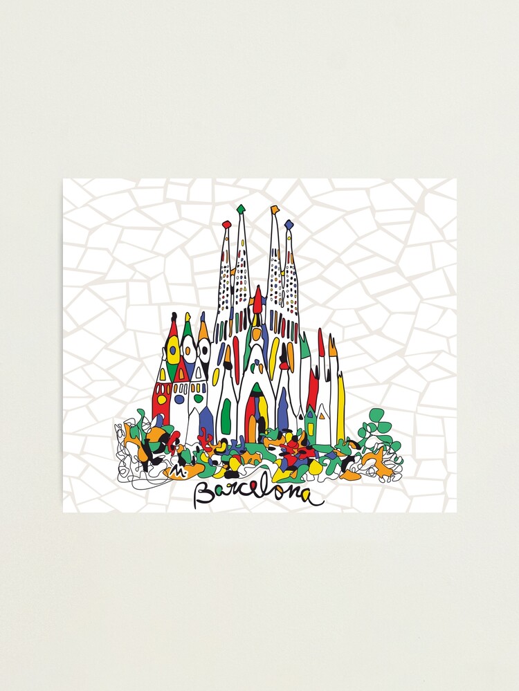 Thumbnail 1 of 3, Photographic Print, The Sagrada Familia, Barcelona (Spain) designed and sold by Miduart.