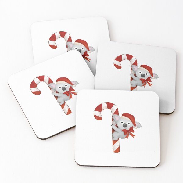 Item preview, Christmas Koala On A Candy Cane designed and sold by liftdesign.