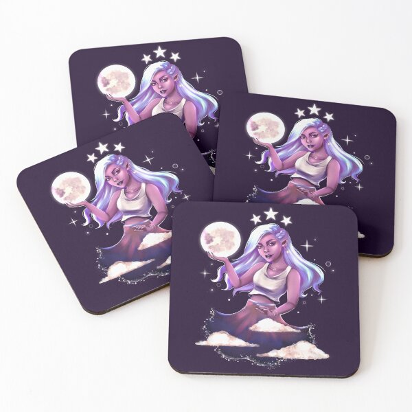 Item preview, Transparent Elven Moon Goddess designed and sold by blueinjuly.