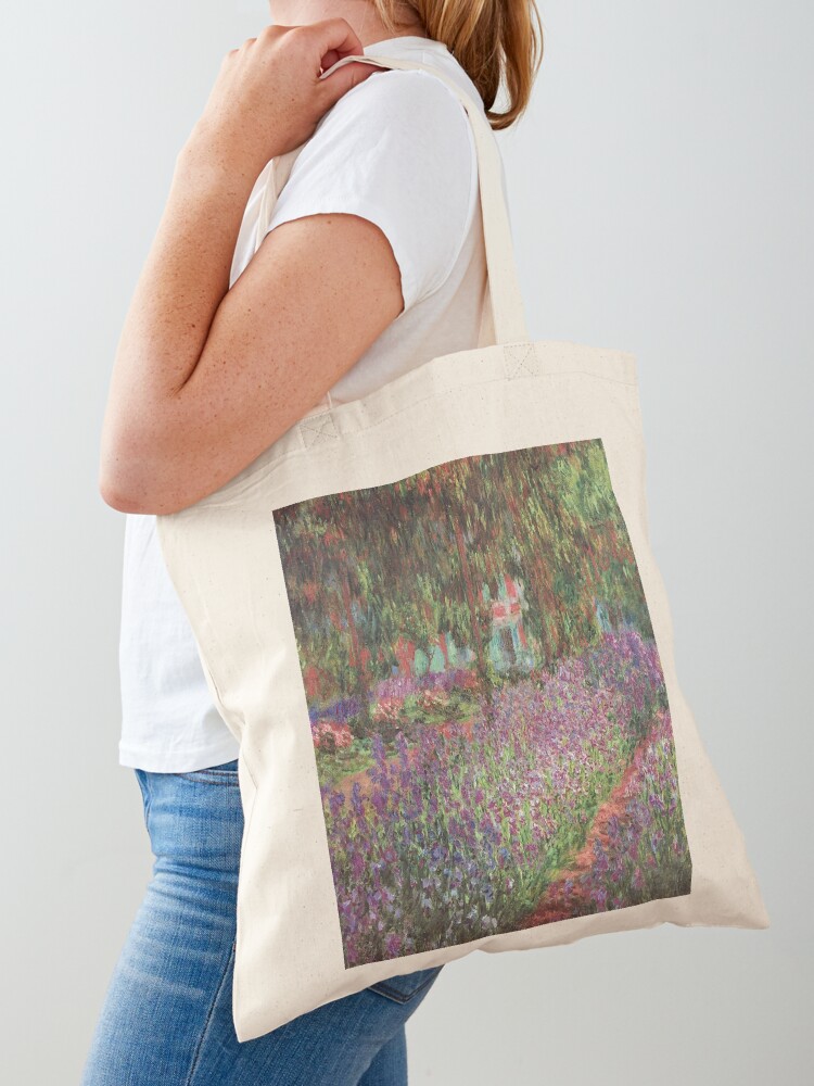 Le Jardin de l artiste Giverny The Artist s Garden at Giverny Claude Monet Tote Bag