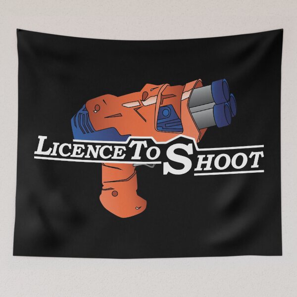 Item preview, Licence to shoot - Kids Game Nerf war - Nerf Battle Gun designed and sold by LookFrog.