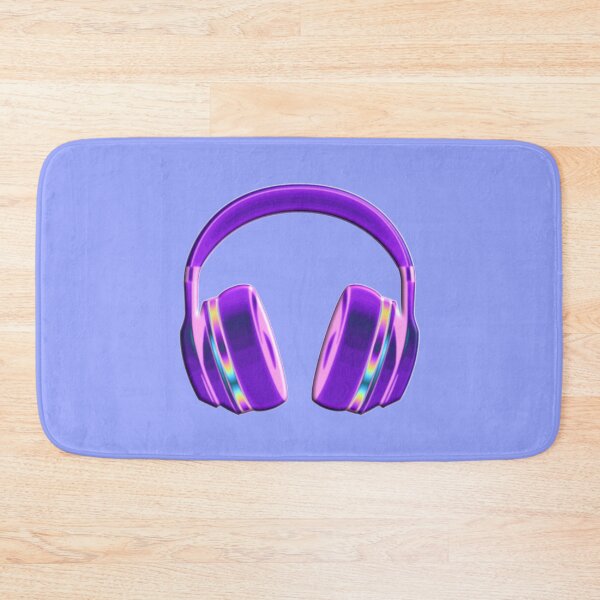 Item preview, Dark Purple Holo Headphones  designed and sold by dinaaaaaah.