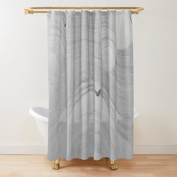 Dry Snow Shower Curtain