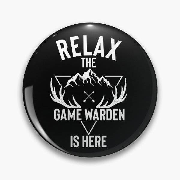 Item preview, Relax Game Warden is here designed and sold by Teelogic.