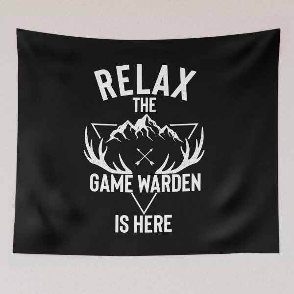 Item preview, Relax Game Warden is here designed and sold by Teelogic.