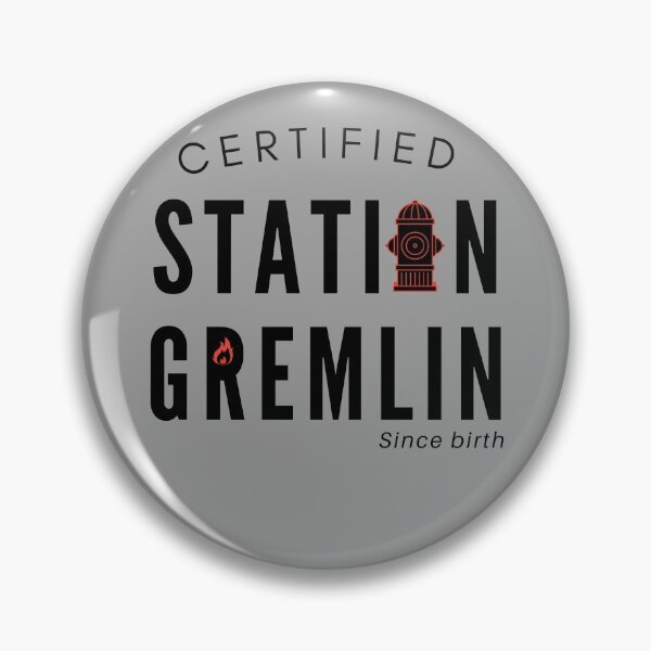 Item preview, Certified Station Gremlin Firefighter designed and sold by FighterFire.