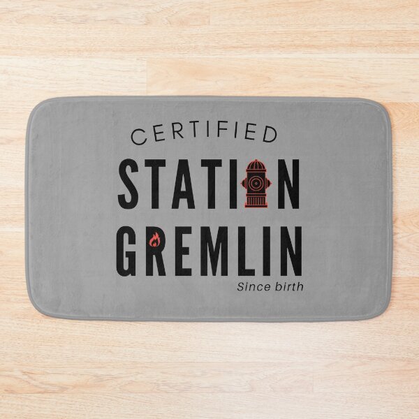 Item preview, Certified Station Gremlin Firefighter designed and sold by FighterFire.