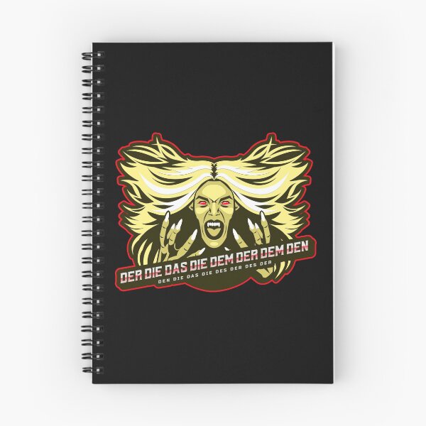 Item preview, German Student Female Scary Difficult Grammar Articles Der Die Das Learn German designed and sold by Time4German.