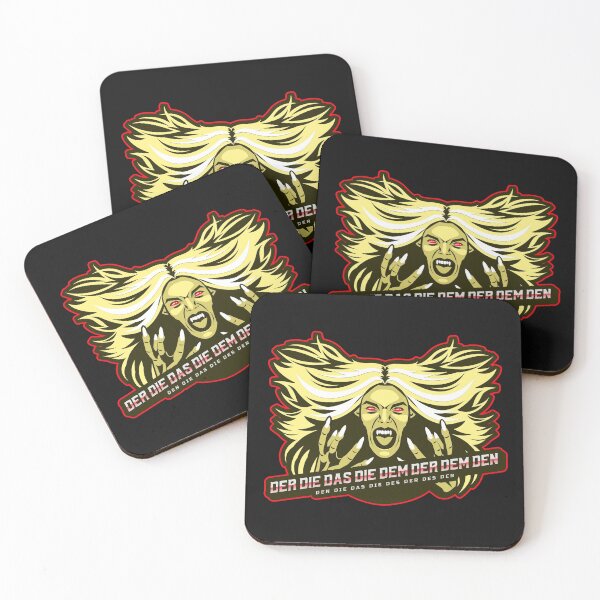Item preview, German Student Female Scary Difficult Grammar Articles Der Die Das Learn German designed and sold by Time4German.