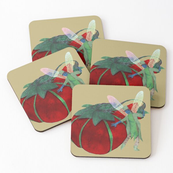 Item preview, Add some Magic to your world - Watercolor Fairies Series - Pins cushion tomatoes designed and sold by Eejee-SK.