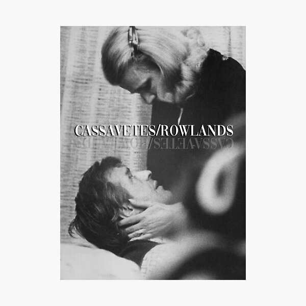 cassavetes/rowlands Photographic Print