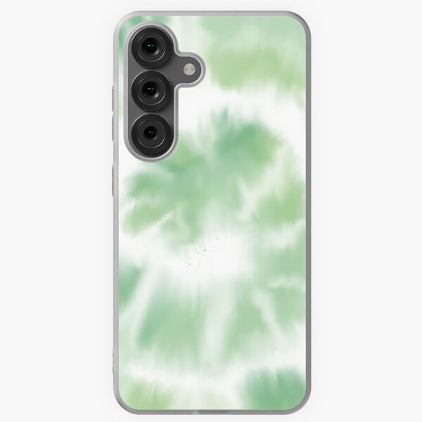 Mint green tie-dye Samsung Galaxy Soft Case