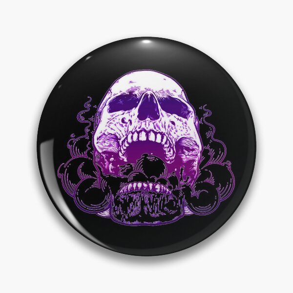 Item preview, Smoking Skull designed and sold by slc2213.