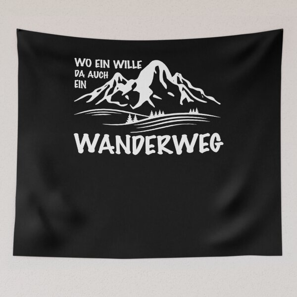 Item preview, Where a will there is also a hiking trail gift hiker designed and sold by PlatonisDesign.