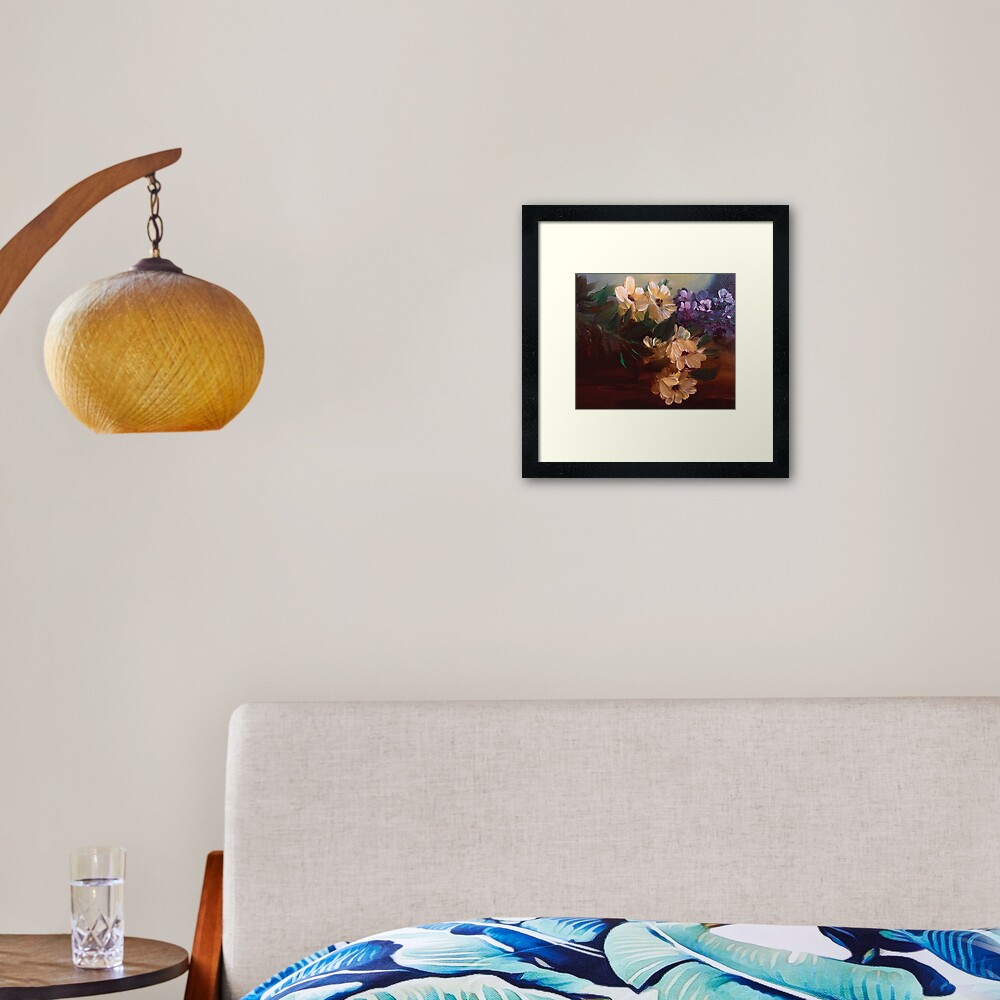 Daisy Love Framed Art Print