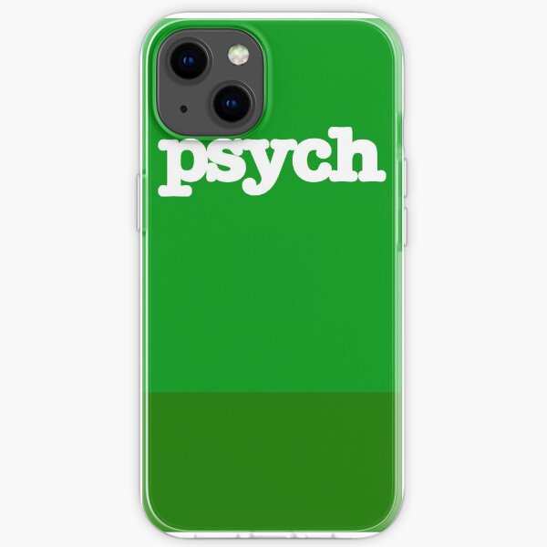 Psych Phone Case iPhone Soft Case