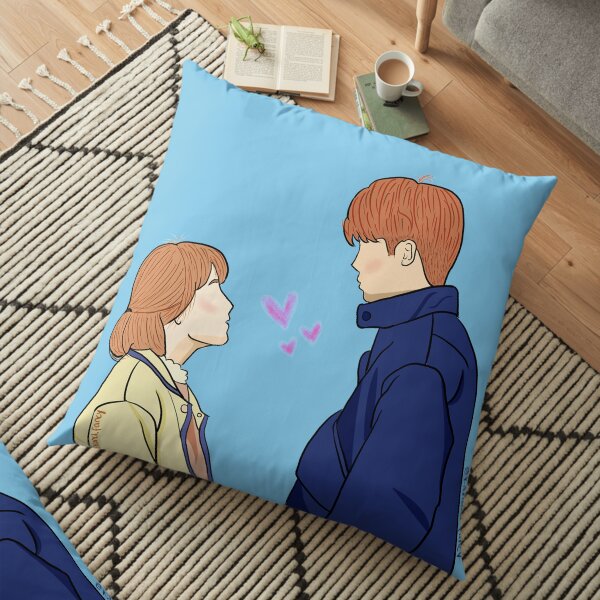 STRONG WOMAN SO BONG SOON fan art Floor Pillow