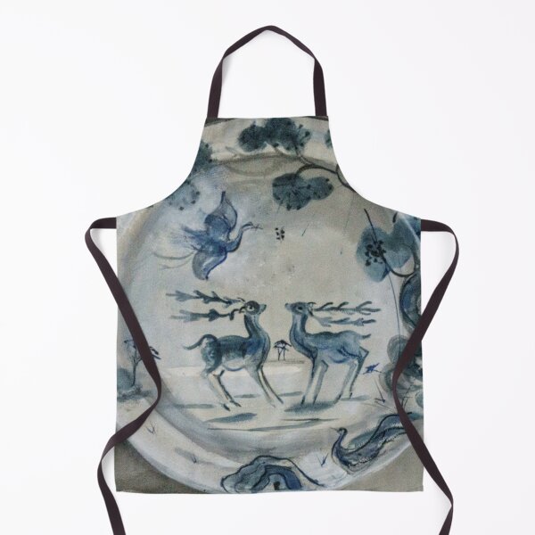 Item preview, China Deer Plate designed and sold by LucyMacQueen.