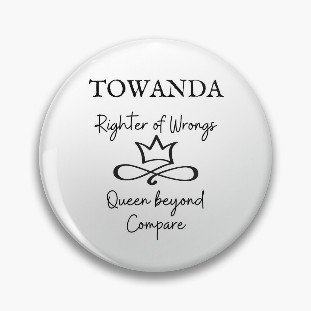 Fried Green Tomatoes/Towanda Pin for Sale by saidwithwit