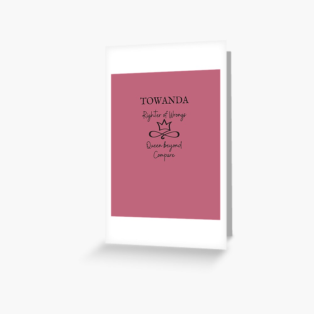 Fried Green Tomatoes/Towanda Greeting Card for Sale by