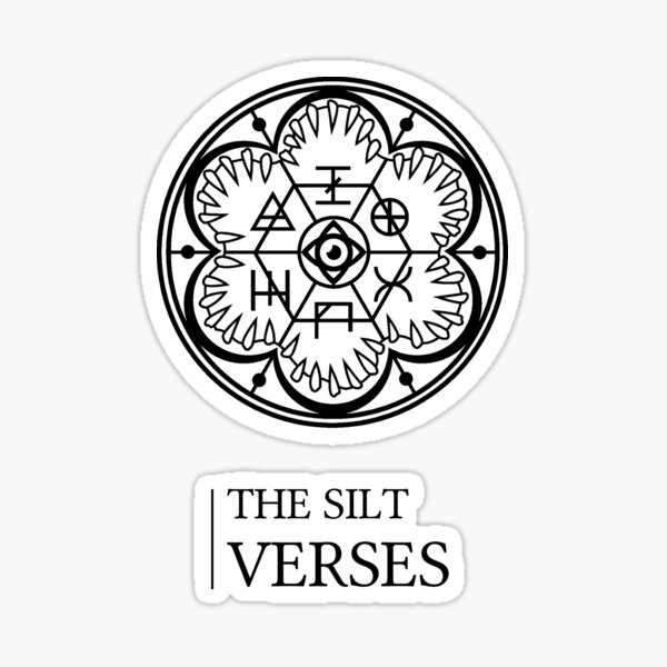 Silt Verses logo - The classic logo on your favourite merch Sticker
