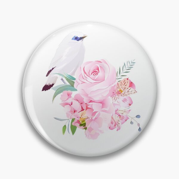 Item preview, Gentle mix of pink bouquets vector design set designed and sold by lavendertime.