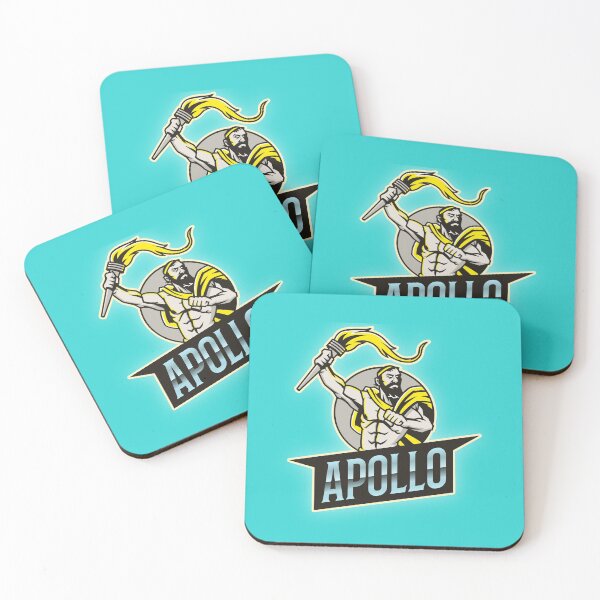 Item preview, Apollo Blue Ancient Greek God designed and sold by Mustard Prophet.